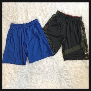 NIKE DRI FIT SHORTS BUNDLE MENS MEDIUM